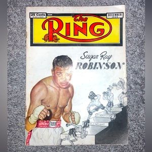 Sugar Ray Robinson Boxing Magazine 1949